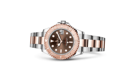 Replica Rolex Yacht-Master 37 Oyster 37 mm Oystersteel and Everose gold 268621 - Image 2