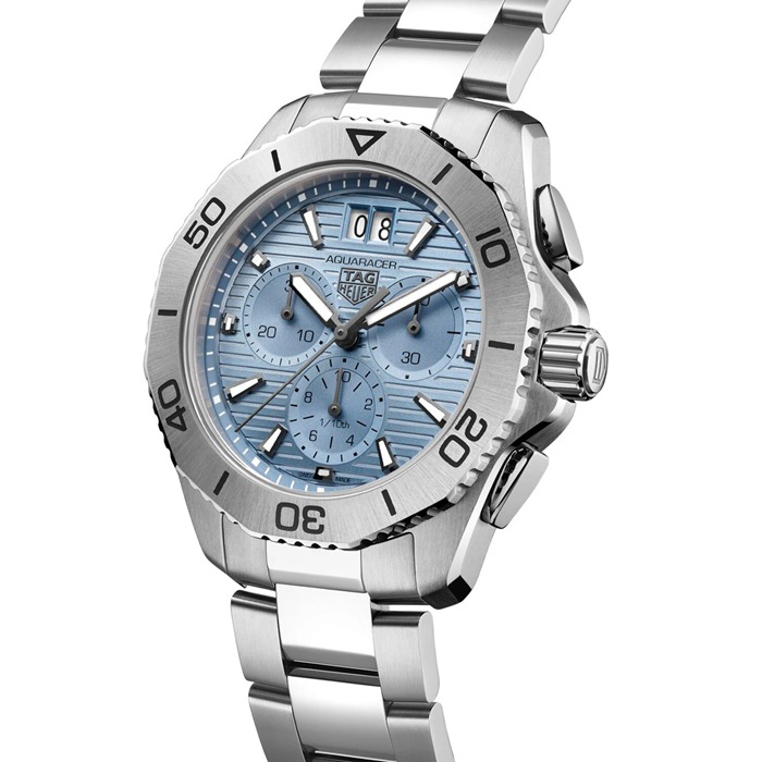 TAG Heuer Aquaracer Chronograph 40mm Mens Watch Blue CBP1112.BA0627 - Image 2