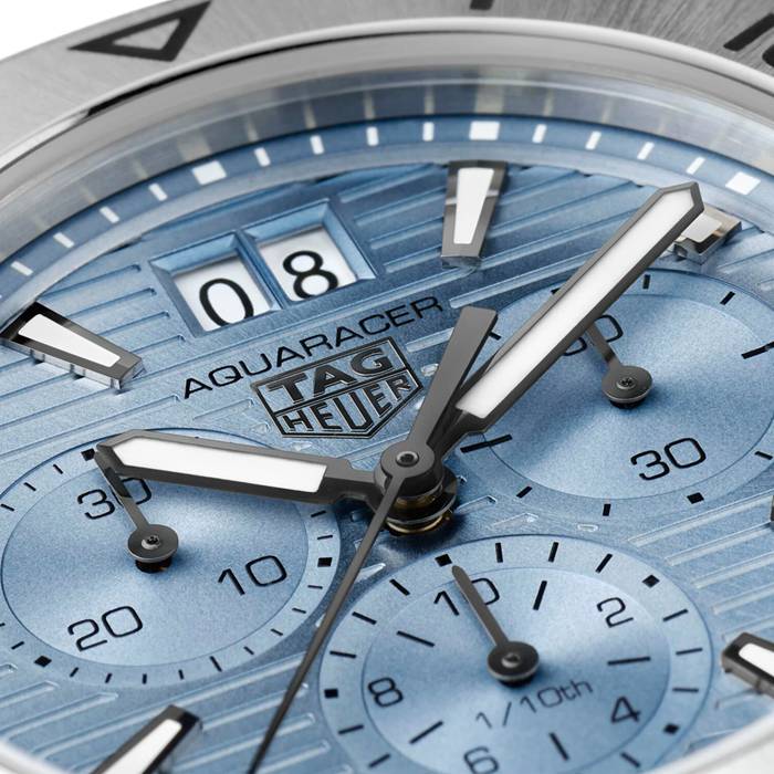 TAG Heuer Aquaracer Chronograph 40mm Mens Watch Blue CBP1112.BA0627 - Image 4