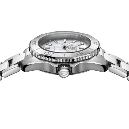 TAG Heuer Aquaracer Professional 200 30mm Ladies Watch Mother Of Pearl WBP1418.BA0622 - Image 4