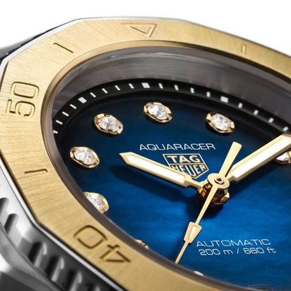 TAG Heuer Aquaracer Professional 200 Date 30mm Ladies Watch Blue WBP2450.BA0622 - Image 3