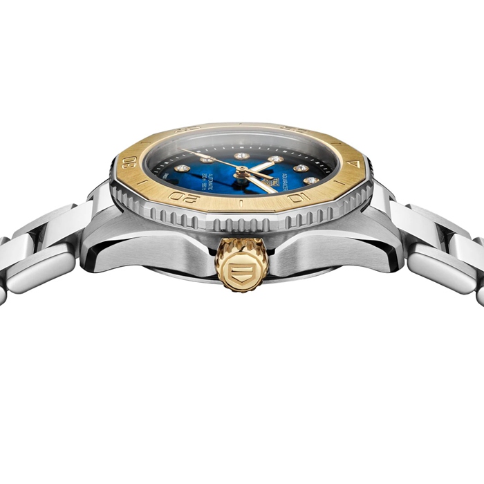 TAG Heuer Aquaracer Professional 200 Date 30mm Ladies Watch Blue WBP2450.BA0622 - Image 4