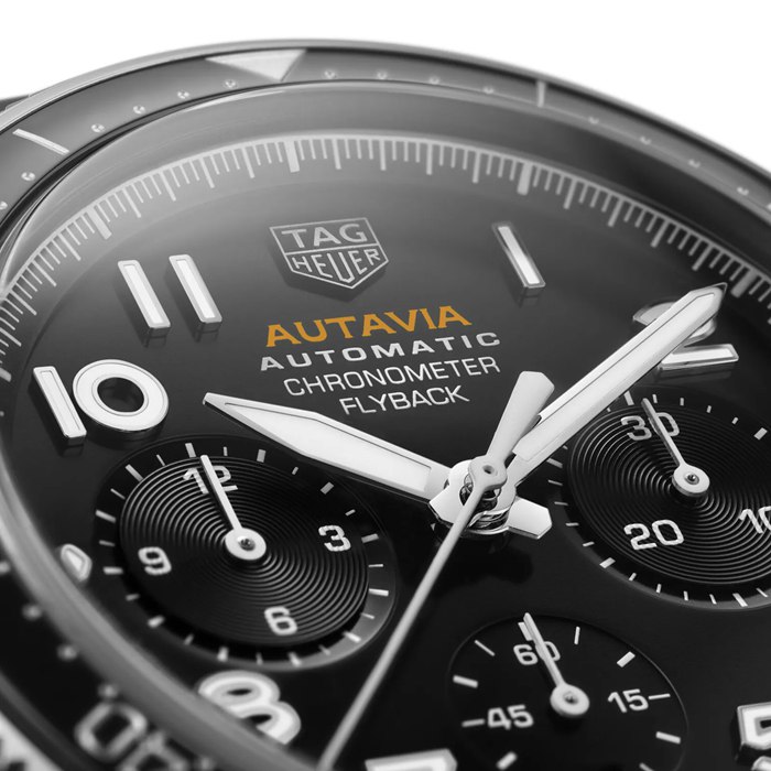 TAG Heuer Autavia Flyback Chronometer 42mm Mens Watch CBE511A.FC8279 - Image 3