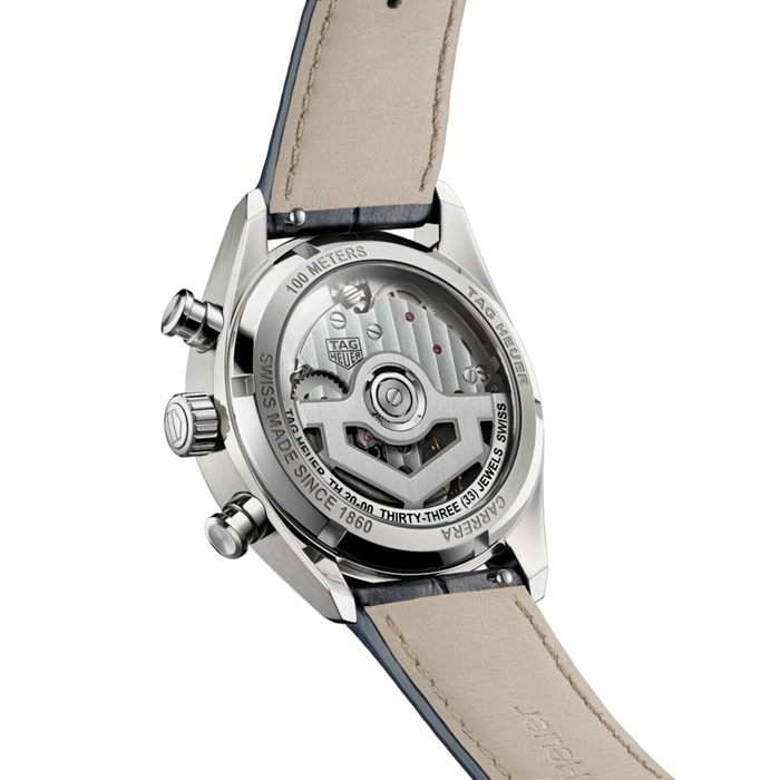 TAG Heuer Carrera 39mm Ladies Watch Precious Blue CBS2214.FC6567 - Image 3