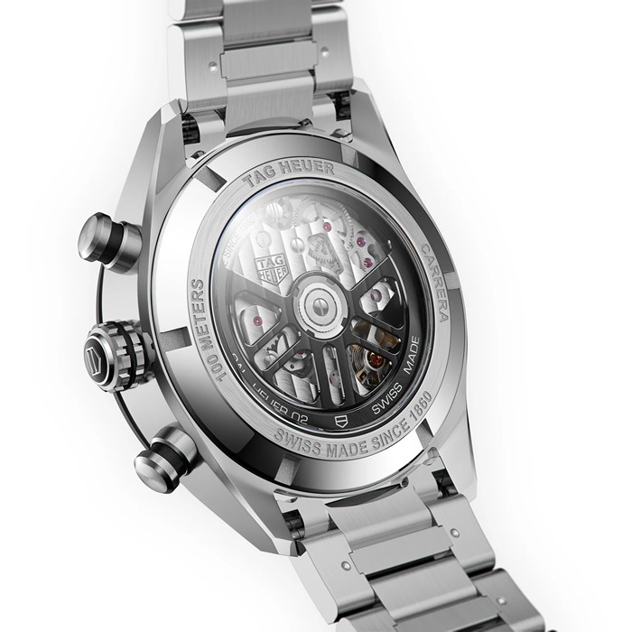 TAG Heuer Carrera Calibre Heuer 02 44mm Mens Watch CBN2A1B.BA0643 - Image 3