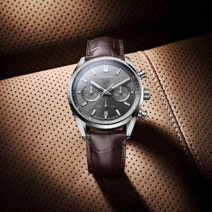 TAG Heuer Carrera Calibre Heuer 02 Chronograph 42mm Mens Watch CBN2012.FC6483 - Image 5