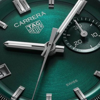 TAG Heuer Carrera Chronograph 39mm Mens Watch Green CBS2211.FC6545 - Image 3