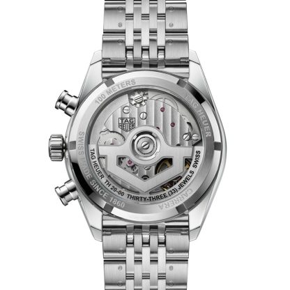 TAG Heuer Carrera Chronograph 39mm Mens Watch Silver CBS2216.BA0048 - Image 5