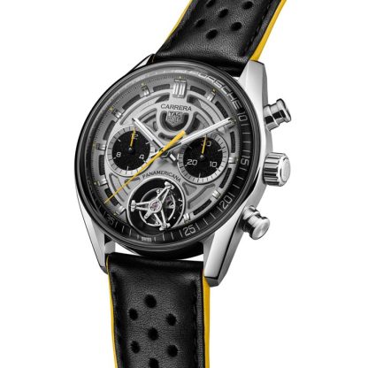 TAG Heuer Carrera Chronograph Tourbillon X Porsche Panamericana Skeleton Limited Edition 42mm Mens Watch CBS5012.FC6571 - Image 2