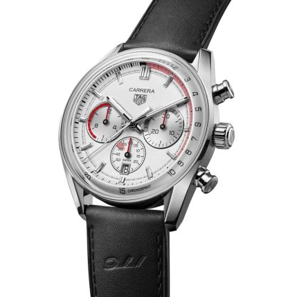 TAG Heuer Carrera Chronosprint X Porsche Special Edition 42mm Mens Watch Silver CBS2011.FC6529 - Image 2