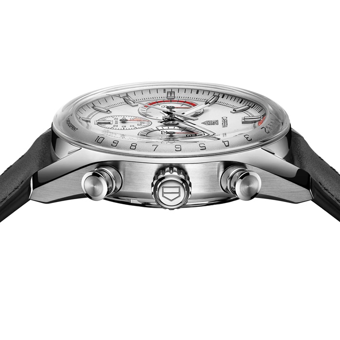 TAG Heuer Carrera Chronosprint X Porsche Special Edition 42mm Mens Watch Silver CBS2011.FC6529 - Image 4