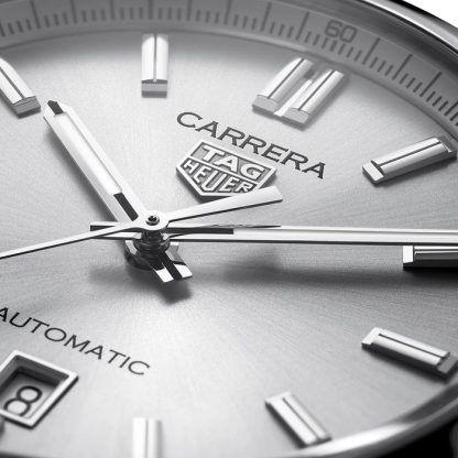 TAG Heuer Carrera Three Hand Automatic Mens 39mm Watch WBN2111.FC6505 - Image 4