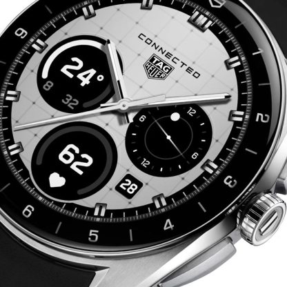 TAG Heuer Connected Calibre E5 40mm Unisex Watch Black Rubber Strap SBT8010.BT0002 - Image 2
