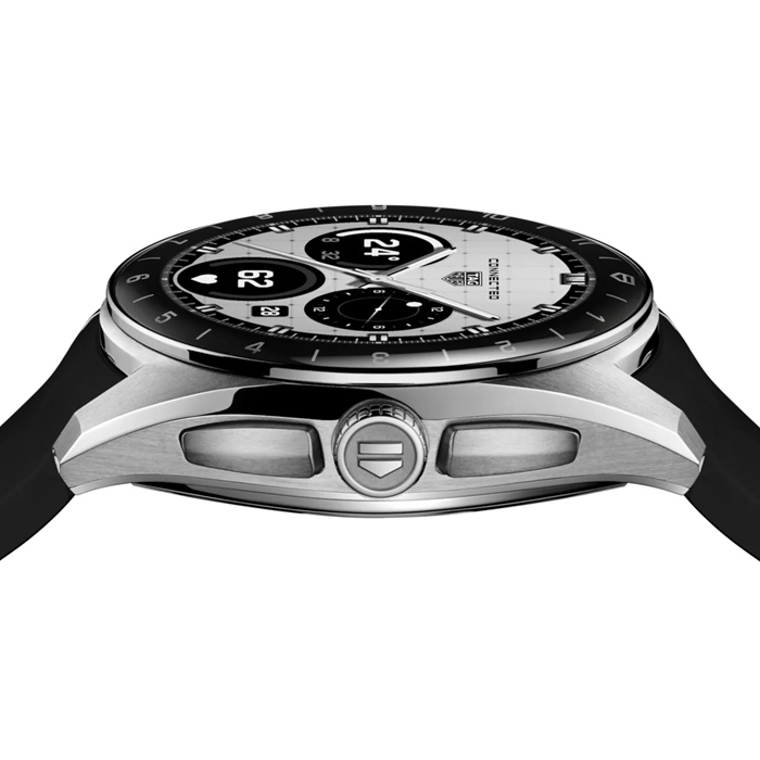 TAG Heuer Connected Calibre E5 40mm Unisex Watch Black Rubber Strap SBT8010.BT0002 - Image 3
