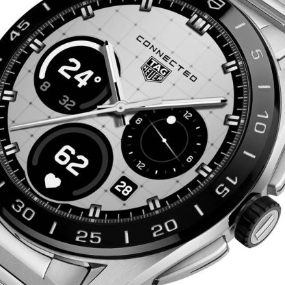 TAG Heuer Connected Calibre E5 45mm Mens Watch Steel Strap SBT8A10.BA0003 - Image 2