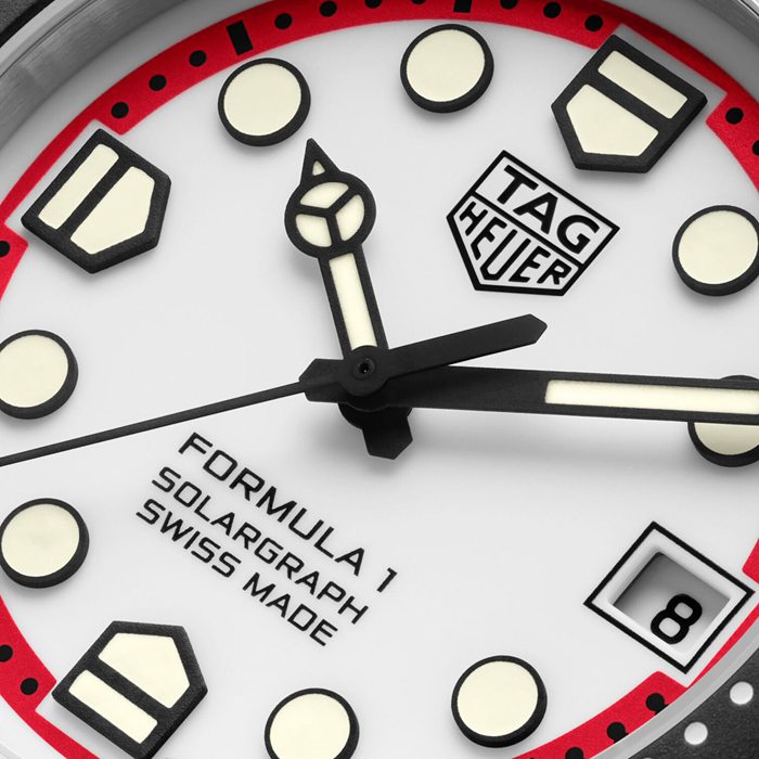 TAG Heuer Formula 1 Solargraph Limited Edition 38mm Mens Watch Red WBY1161.FT8086 - Image 3