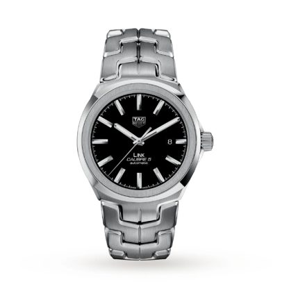 TAG Heuer Link Calibre 5 41mm Automatic Date Mens Watch WBC2110.BA0603