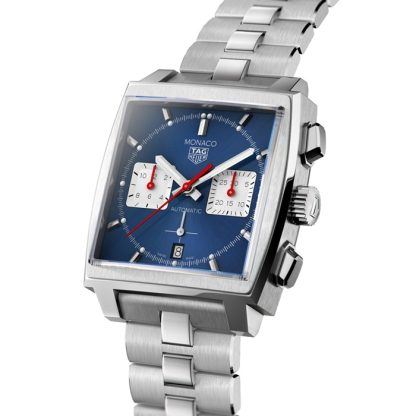 TAG Heuer Monaco Calibre Heuer 02 39mm Mens Watch CBL2111.BA0644 - Image 4