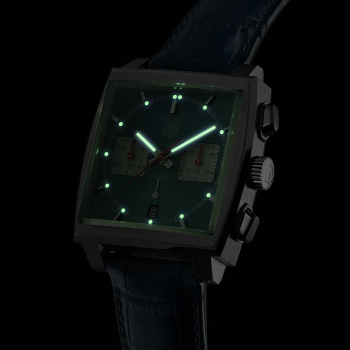 TAG Heuer Monaco Calibre Heuer 02 39mm Mens Watch CBL2111.FC6453 - Image 3