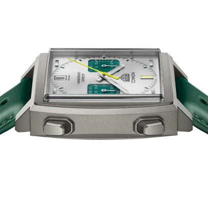 TAG Heuer Monaco Chronograph Racing Green 39mm Mens Watch CAW218E.FC6565 - Image 4