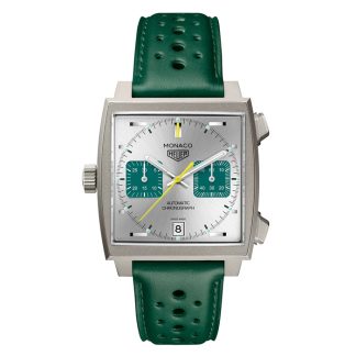 TAG Heuer Monaco Chronograph Racing Green 39mm Mens Watch CAW218E.FC6565
