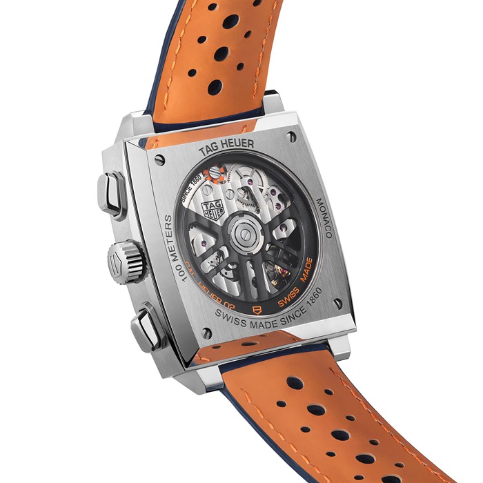 TAG Heuer Monaco Gulf Special Edition 39mm Mens Watch CBL2115.FC6494 - Image 4