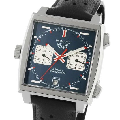 TAG Heuer Vintage Monaco Automatic 39mm Mens Watch CAW211P.FC6356 - Image 4