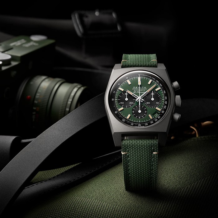 Zenith Chronomaster Automatic 37mm Mens Boutique Edition Watch Green 97.T384.400/57.C856 - Image 2